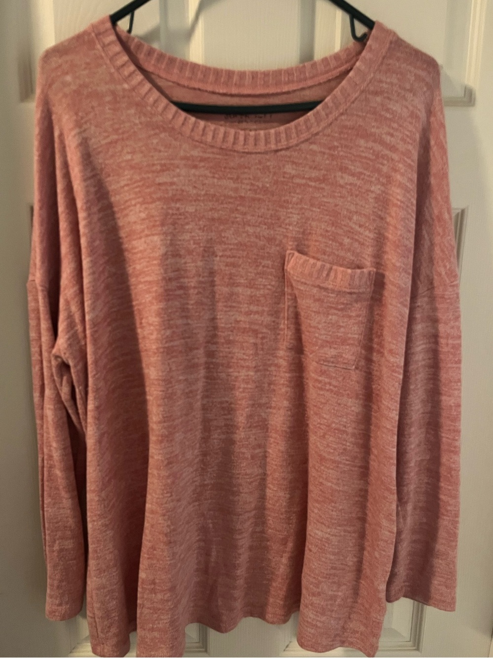 Torrid Super Soft Pink Long-Sleeve Sweater